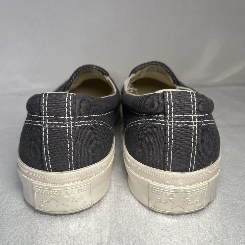 Converse Chuck Taylor Deck Star 67 Slip On Flamingo Sneakers Black Women 9.5 - Picture 5 of 10